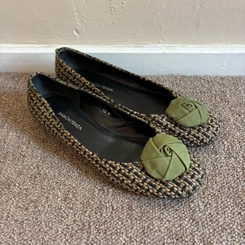 Ramon Tenza Flats Size 10